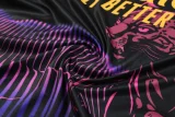 24-25 RMA Black Purple Training Short Suit #豹