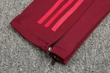 24-25 Bayern Deep Red Kids Half Pull Tracksuit (童装)(半拉链)