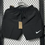 D330 NK Black Casual Short Pants