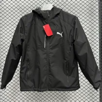 2024 Puma Thickened warm Black Outdoor Jackets #F10加绒冲锋衣