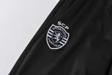 24-25 Sporting Lisbon Black Half Pull Tracksuit (半拉链)