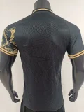 24-25 RMA Black Special Edition Player Version Soccer Jersey #龙金黑标