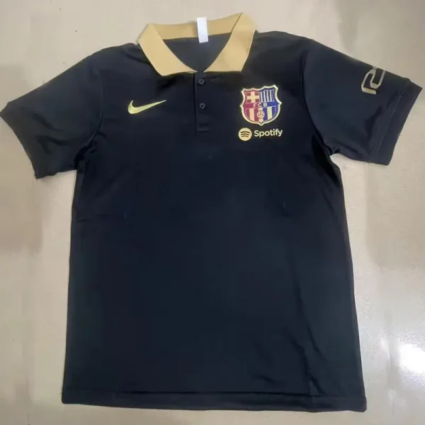 24-25 BAR Black Polo Short Sleeve