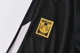24-25 Tigres UANL Black White Half Pull Tracksuit (半拉链)