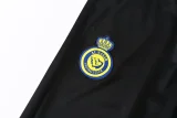 24-25 Al-Nassr Black Half Pull Tracksuit (半拉链)