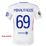 24-25 Lyon Home Player Version Soccer Jersey