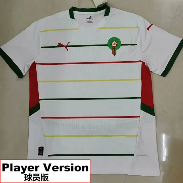 24-25 Morocco Away Player Version Soccer Jersey *球员版