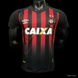 2018 Paranaense Home Red &Black Retro Soccer Jersey
