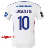 24-25 Lyon Home Player Version Soccer Jersey