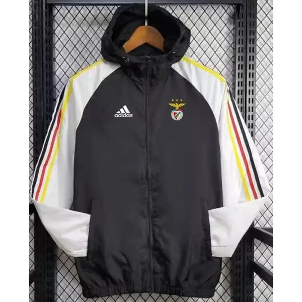 24-25 Benfica Black Windbreaker (白袖)