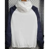 24-25 Belgium White Windbreaker (黑袖)