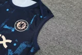 24-25 CHE Royal blue Tank top and shorts suit