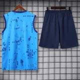 24-25 CHE Light blue Tank top and shorts suit