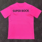 24-25 Sporting Lisbon Pink Fans Soccer Jersey