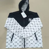 2024 New York Black White Windbreaker