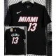 T143 HEAT ADEBAYO #13 Black High Quality Casual T-Shirt
