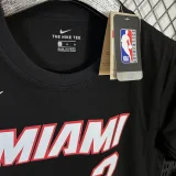 T142 HEAT WADE #3 Black High Quality Casual T-Shirt