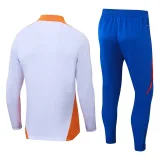 2024 AD White Half Pull Tracksuit #2406(半拉链)