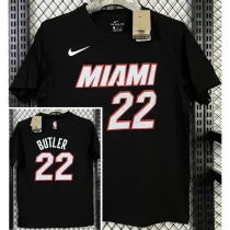 T145 HEAT BUTLER #22 Black High Quality Casual T-Shirt