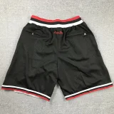 BULLS Black City Edition Top Quality NBA Pocket Pants #公牛