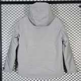 2024 Under Armour Thickened warm Grey Outdoor Jackets #A803加绒冲锋衣