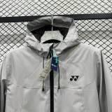 2024 Yonex Thickened warm Grey Outdoor Jackets #A804加绒冲锋衣