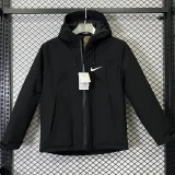 2024 NK Thickened warm Black Outdoor Jackets #A801加绒冲锋衣