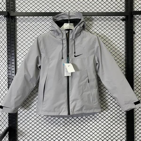 2024 NK Thickened warm Grey Outdoor Jackets #A801加绒冲锋衣