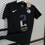 T140 Dallas Mavericks IRVING #2 Black High Quality Casual T-Shirt