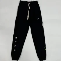W9纯棉卫裤 NK Black Top Quality Sweatpants (Have Pocket)