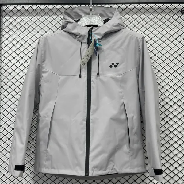 2024 Yonex Thickened warm Grey Outdoor Jackets #A804加绒冲锋衣
