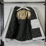 2024 NK Thickened warm Grey Outdoor Jackets #A801加绒冲锋衣