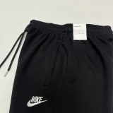 W8纯棉卫裤 NK Black Top Quality Sweatpants (Have Pocket)