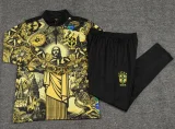 24-25 Brazil Yellow black Half Pull Special Edition (半拉链)