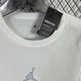 T127 Jordan White High Quality Casual T-Shirt