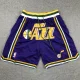 JAZZ Purple City Edition Top Quality NBA Pocket Pants *爵士队