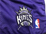 Kings SWISH Purple City Edition Top Quality NBA Pocket Pants #国王队