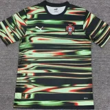 24-25 Portugal Green Training Shirts #PM