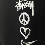 T126 联名 Black High Quality Casual T-Shirt