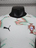 24-25 Portugal White Special Edition Player Version Soccer Jersey #PM