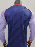 24-25 ARS Blue Special Edition Long Sleeve Player Version Soccer Jersey (长袖球员)