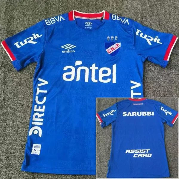 24-25 Club Nacional Blue Fans Soccer Jersey