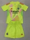 24-25 RMA Yellow GoalKeeper Kids Soccer Jersey