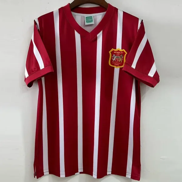 1956 Man City Away Retro Soccer Jersey