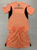 24-25 PSV Orange GoalKeeper Kids Soccer Jersey