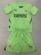 24-25 PSV Green GoalKeeper Kids Soccer Jersey