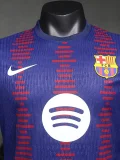 24-25 BAR Red Blue Special Edition Player Version Soccer Jersey
