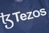 24-25 Man Utd Royal blue Kids Long Sleeve Training Tracksuit (童装)