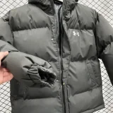 24-25 MF5 UA Black Hooded Cotton Coat #棉衣
