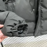 24-25 MF6 LN Black Hooded Cotton Coat #棉衣